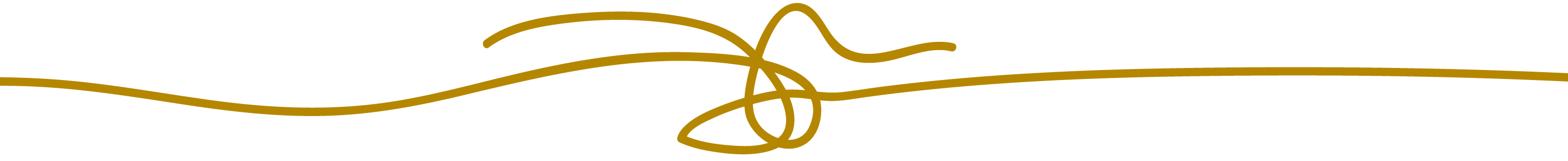 Yellow knot scribble to indicate the end of a page from A. Michael Collins website.